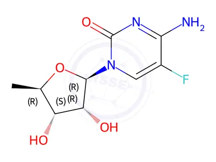 Chemical structure of Capecitabine Impurity A