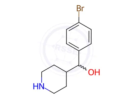 Chemical structure of (4-Bromophenyl)(piperidin-4-yl)methanol