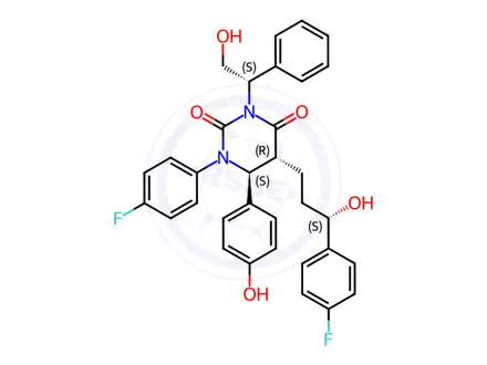 Chemical structure of Ezetimibe Impurity 80