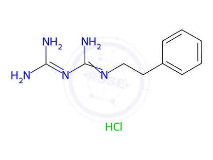 Chemical structure of Phenformin hydrochloride