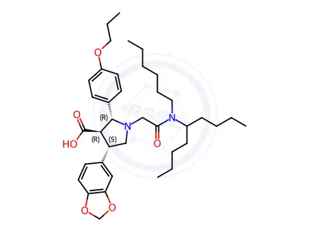 Chemical structure of Atrasentan Hydrochloride Impurity 123