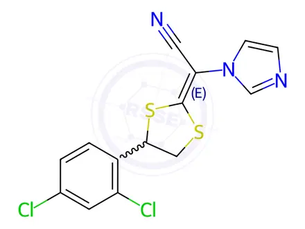 Chemical structure of Luliconazole Impurity 4