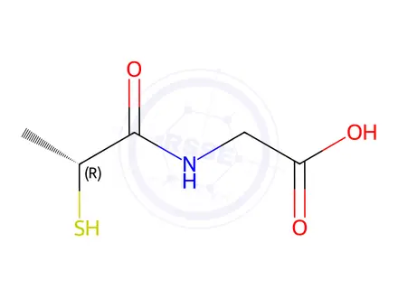 Chemical structure of Tiopronin Impurity 8