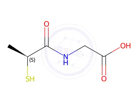 Chemical structure of Tiopronin Impurity 7