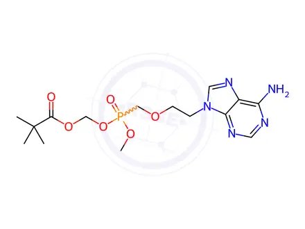 Chemical structure of Adefovir Impurity 12