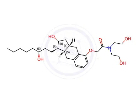 Chemical structure of Treprostinil Impurity 16