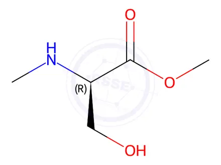Chemical structure of Serine Impurity 53