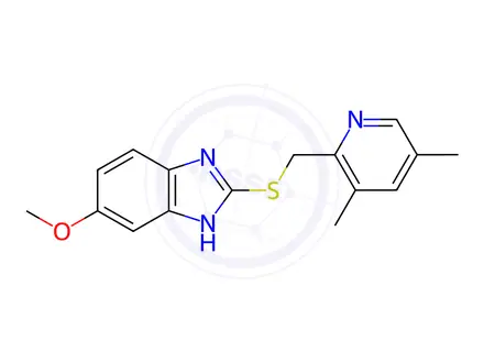 Chemical structure of Esomeprazole Impurity B05
