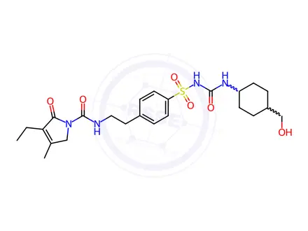 Chemical structure of Glimepiride Impurity 33