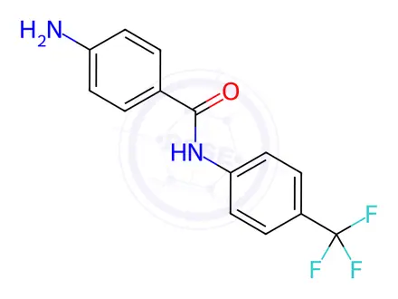 Chemical structure of Teriflunomide Impurity 3