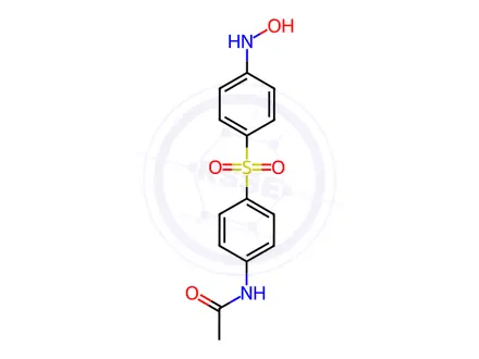 Chemical structure of 4'-(N-Hydroxysulfanilyl)acetanilide