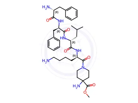 Chemical structure of Difelikefalin Acetate Impurity 69
