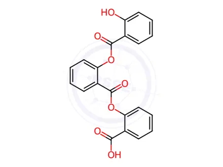 Chemical structure of Acetylsalicylic Acid Impurity 45