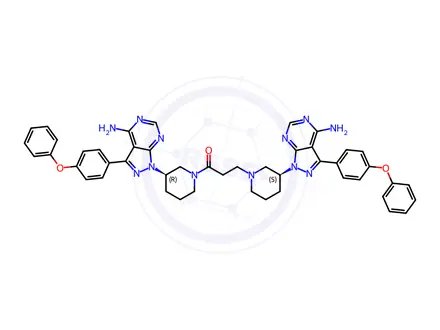 Chemical structure of Ibrutinib Impurity 27