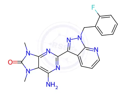 Chemical structure of Riociguat Impurity 12