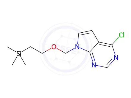 Chemical structure of Baricitinib Impurity 9