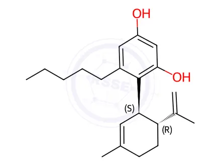 Chemical structure of Abnormal Cannabidiol