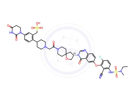 Chemical structure of O-Desmethyl Venlafaxine-d11
