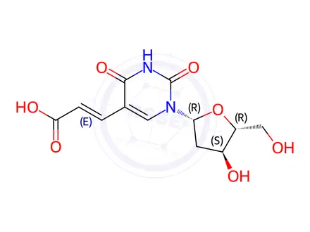 Chemical structure of Brivudine Impurity 13
