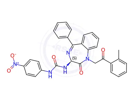Chemical structure of YM 022 Impurity 86