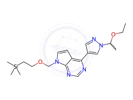 Chemical structure of Baricitinib Impurity 25