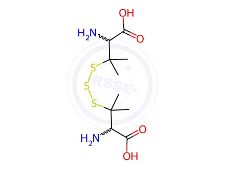 Chemical structure of Penicillamine