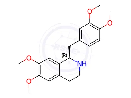 Chemical structure of Atracurium Impurity 7 (R-Tetrahydropapaverine)