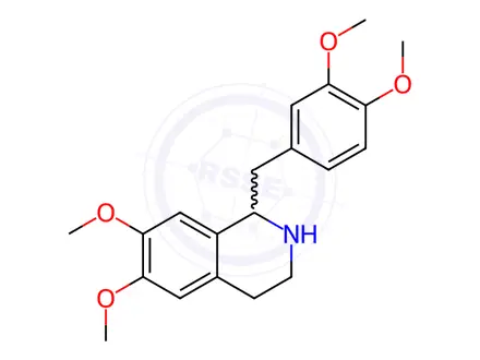 Chemical structure of Papaverine Hydrochloride Impurity 5 (Papaverine Hydrochloride EP Impurity E)