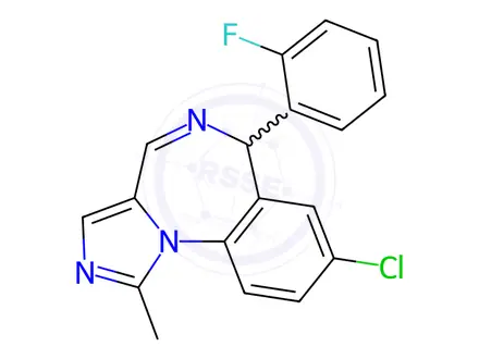 Chemical structure of Midazolam Impurity 2 (Midazolam EP Impurity B)