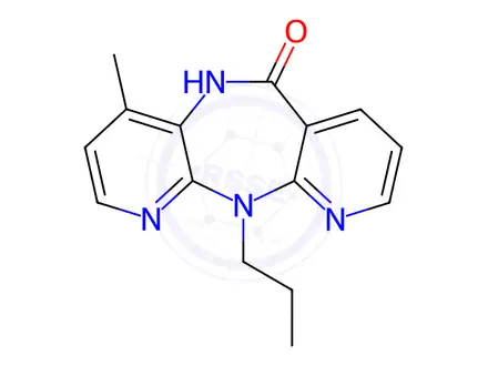 Chemical structure of Nevirapine impurity III