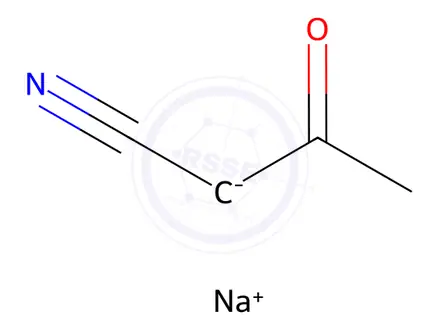 Chemical structure of Cyanoacetone Sodium