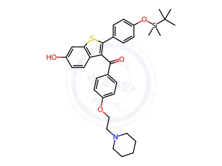 Chemical structure of Raloxifene Impurity 16