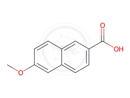 Chemical structure of Naproxen EP Impurity O (Naproxen USP Related Compound A)
