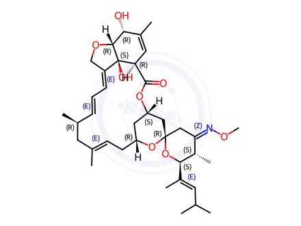 Chemical structure of Moxidectin EP Impurity L