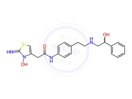 Chemical structure of Mirabegron Impurity 17