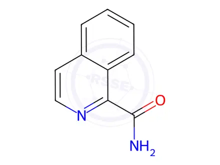 Chemical structure of Isoquinoline-1-carboxylic acid amide