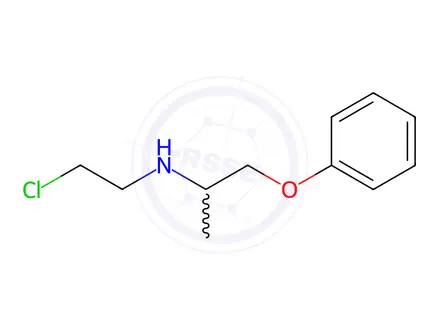 Chemical structure of Phenoxybenzamine Impurity 2