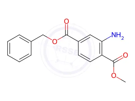 Chemical structure of 4-Benzyl 1-methyl 2-aminoterephthalate