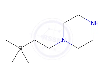 Chemical structure of Piperazine, 1-[2-(trimethylsilyl)ethyl]-(9CI)