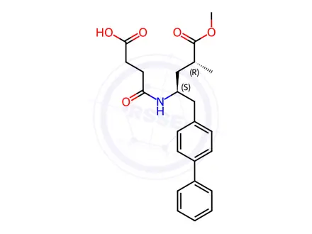 Chemical structure of LCZ696(valsartan + sacubitril) impurity 36