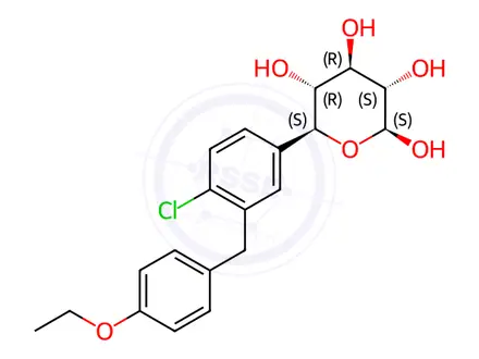 Chemical structure of Dapagliflozin Impurity 236