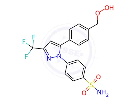 Chemical structure of Celecoxib Impurity 17