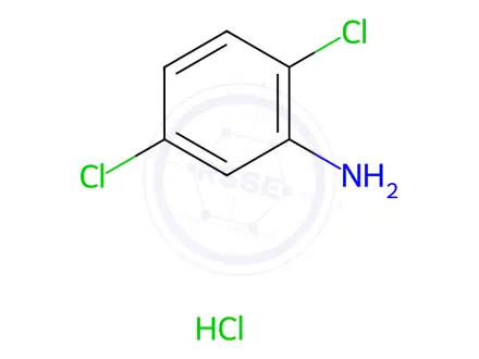 Chemical structure of 2,5-Dichloroaniline hydrochloride