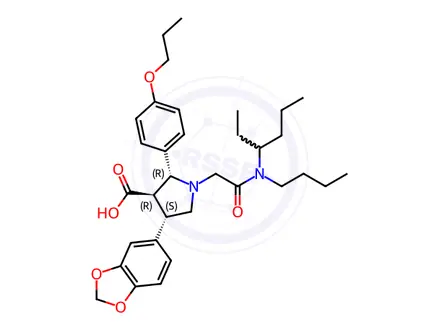 Chemical structure of Atrasentan Hydrochloride Impurity 26