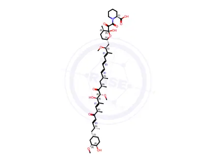 Chemical structure of Temsirolimus Impurity 13