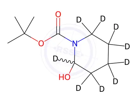 Chemical structure of Ibrutinib Impurity 20-d9