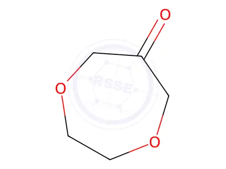 Chemical structure of 1,4-Dioxepan-6-one