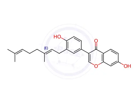 Chemical structure of Corylifol A