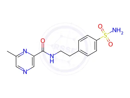 Chemical structure of Glipizide EP Impurity D