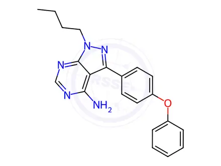 Chemical structure of Ibrutinib Impurity 64